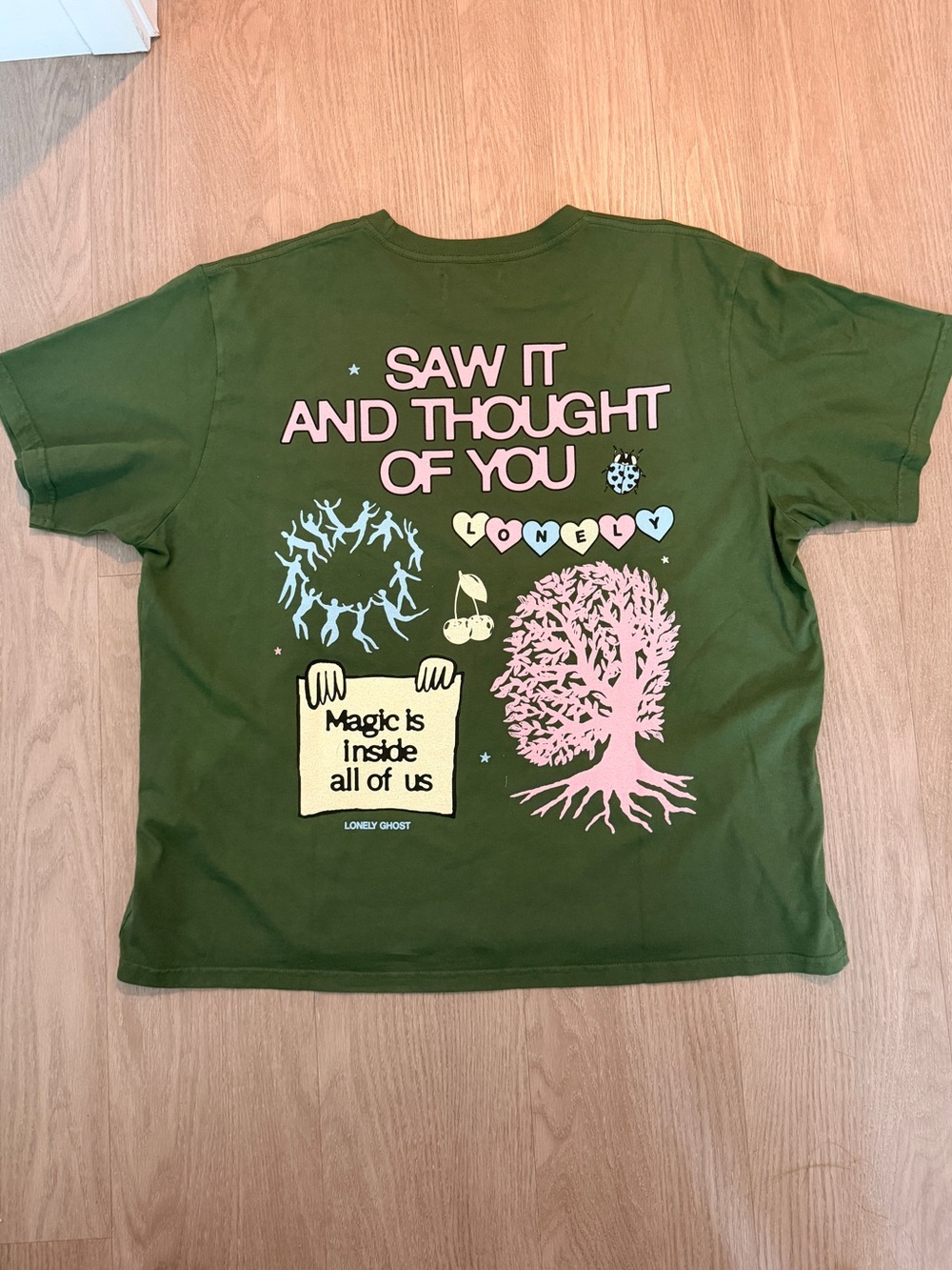 LONELY GHOST Saw It and Thought of You Shirt - XL